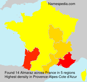 Surname Almaraz in France Surname Almaraz in France