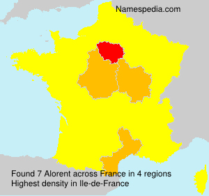 Surname Alorent in France Surname Alorent in France