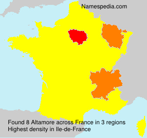 Surname Altamore in France Surname Altamore in France