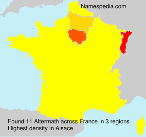 Surname Altermath in France Surname Altermath in France