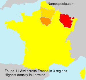 Surname Alvi in France Surname Alvi in France
