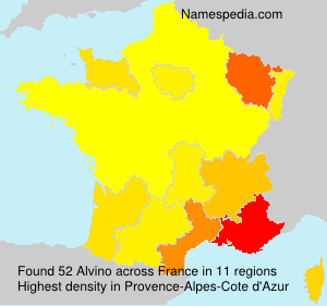Surname Alvino in France Surname Alvino in France