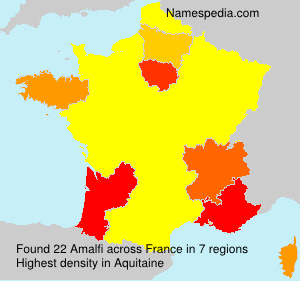 Surname Amalfi in France Surname Amalfi in France