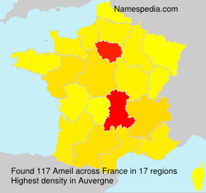 Surname Ameil in France Surname Ameil in France