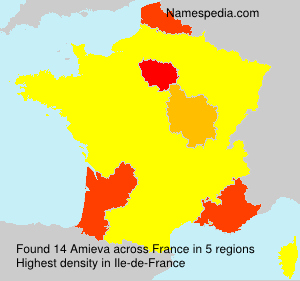 Surname Amieva in France Surname Amieva in France