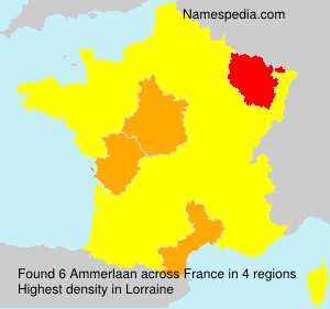 Surname Ammerlaan in France Surname Ammerlaan in France
