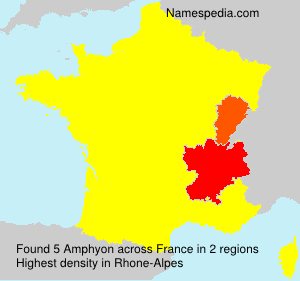 Surname Amphyon in France Surname Amphyon in France
