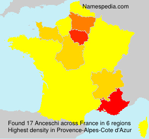 Surname Anceschi in France Surname Anceschi in France