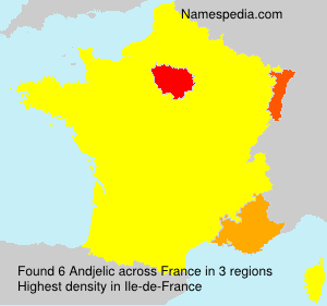 Surname Andjelic in France Surname Andjelic in France