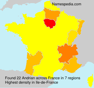 Surname Andrian in France Surname Andrian in France