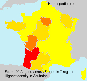 Surname Angaud in France Surname Angaud in France