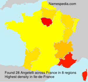 Surname Angelelli in France Surname Angelelli in France