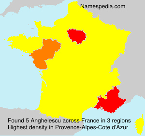 Surname Anghelescu in France Surname Anghelescu in France