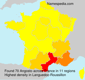 Surname Angosto in France Surname Angosto in France