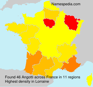 Surname Angotti in France Surname Angotti in France