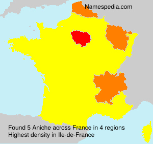 Surname Aniche in France Surname Aniche in France
