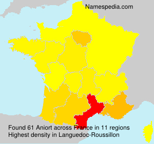 Surname Aniort in France Surname Aniort in France