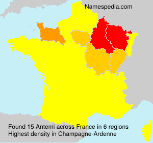 Surname Antemi in France Surname Antemi in France