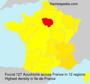 Surname Aouchiche in France Surname Aouchiche in France