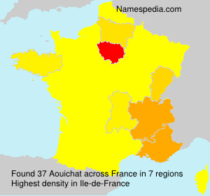 Surname Aouichat in France Surname Aouichat in France
