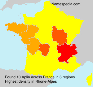 Surname Aplin in France Surname Aplin in France