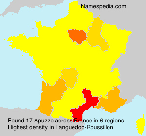 Surname Apuzzo in France Surname Apuzzo in France
