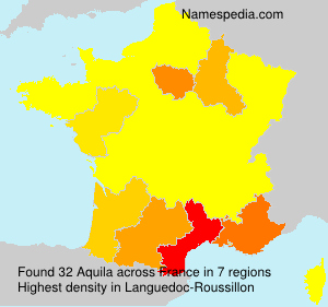 Surname Aquila in France