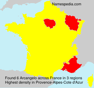 Surname Arcangelo in France Surname Arcangelo in France
