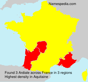 Surname Ardiale in France Surname Ardiale in France