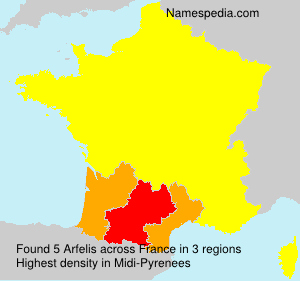 Surname Arfelis in France Surname Arfelis in France