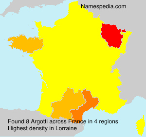 Surname Argotti in France Surname Argotti in France