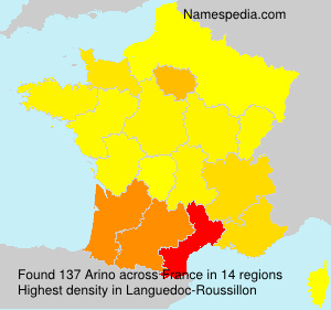 Surname Arino in France Surname Arino in France