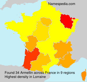 Surname Armellin in France Surname Armellin in France