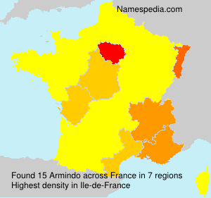 Surname Armindo in France Surname Armindo in France