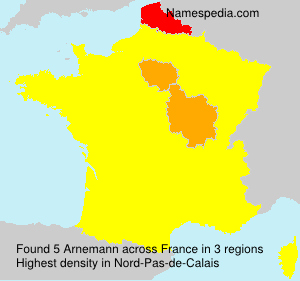 Surname Arnemann in France Surname Arnemann in France
