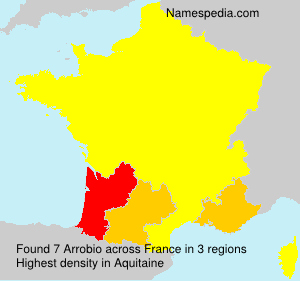 Surname Arrobio in France Surname Arrobio in France