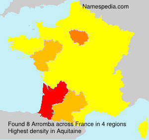 Surname Arromba in France Surname Arromba in France