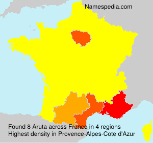 Surname Aruta in France Surname Aruta in France