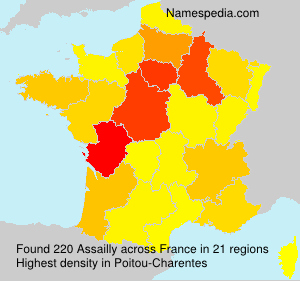 Surname Assailly in France Surname Assailly in France