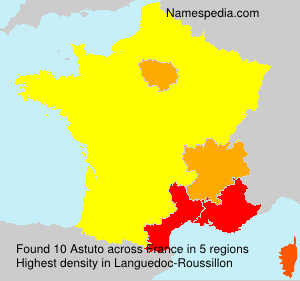 Surname Astuto in France Surname Astuto in France