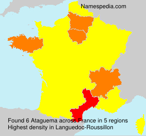 Surname Ataguema in France Surname Ataguema in France