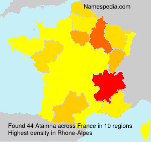 Surname Atamna in France Surname Atamna in France