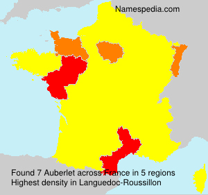 Surname Auberlet in France Surname Auberlet in France