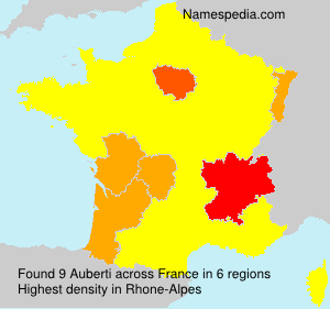 Surname Auberti in France