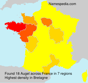 Surname Augel in France Surname Augel in France