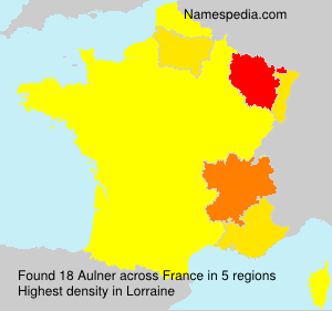 Surname Aulner in France Surname Aulner in France
