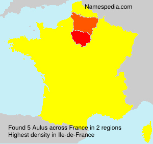 Surname Aulus in France Surname Aulus in France