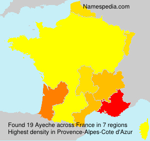 Surname Ayeche in France Surname Ayeche in France