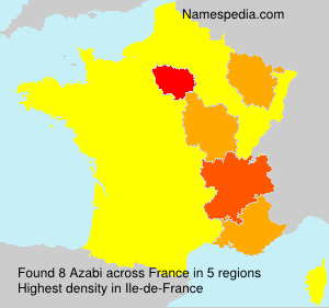 Surname Azabi in France