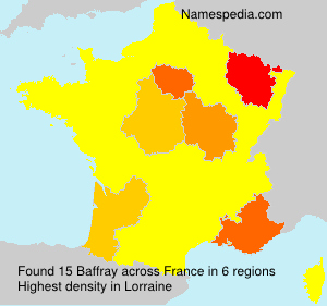 Surname Baffray in France Surname Baffray in France